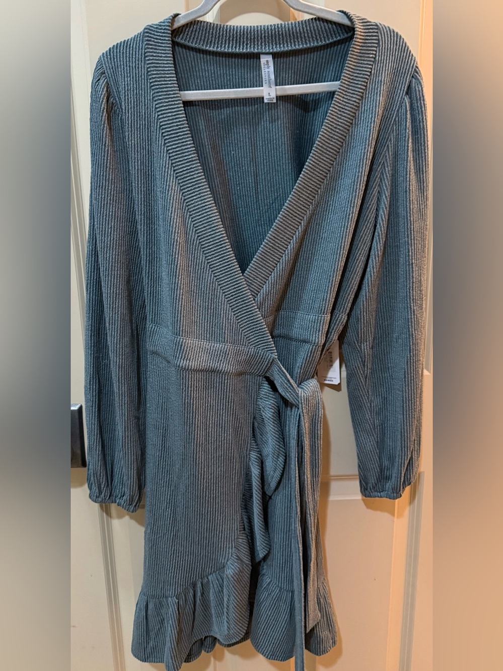 Simply Southern Ribbed Wrap Cardigan